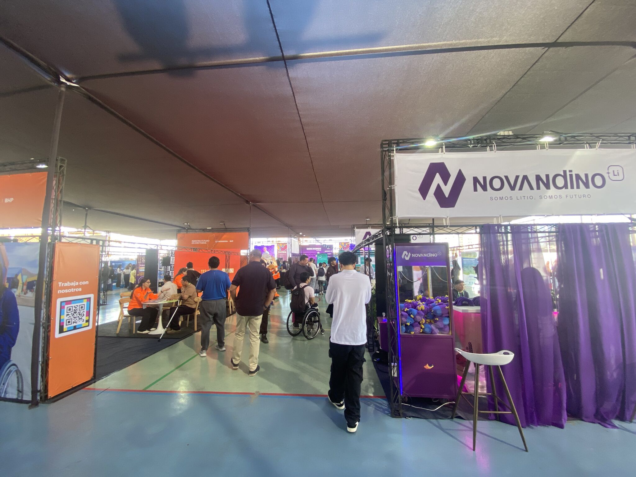 Segunda fotografía de FESTIDEI, presentes en la feria de la inclusión laboral